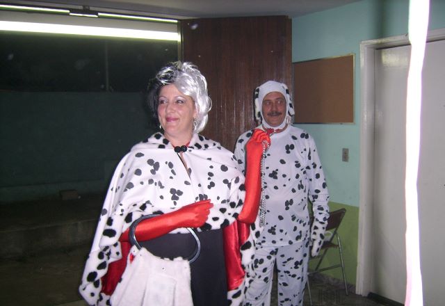 Casal  Cruela e D�lmata Clientes